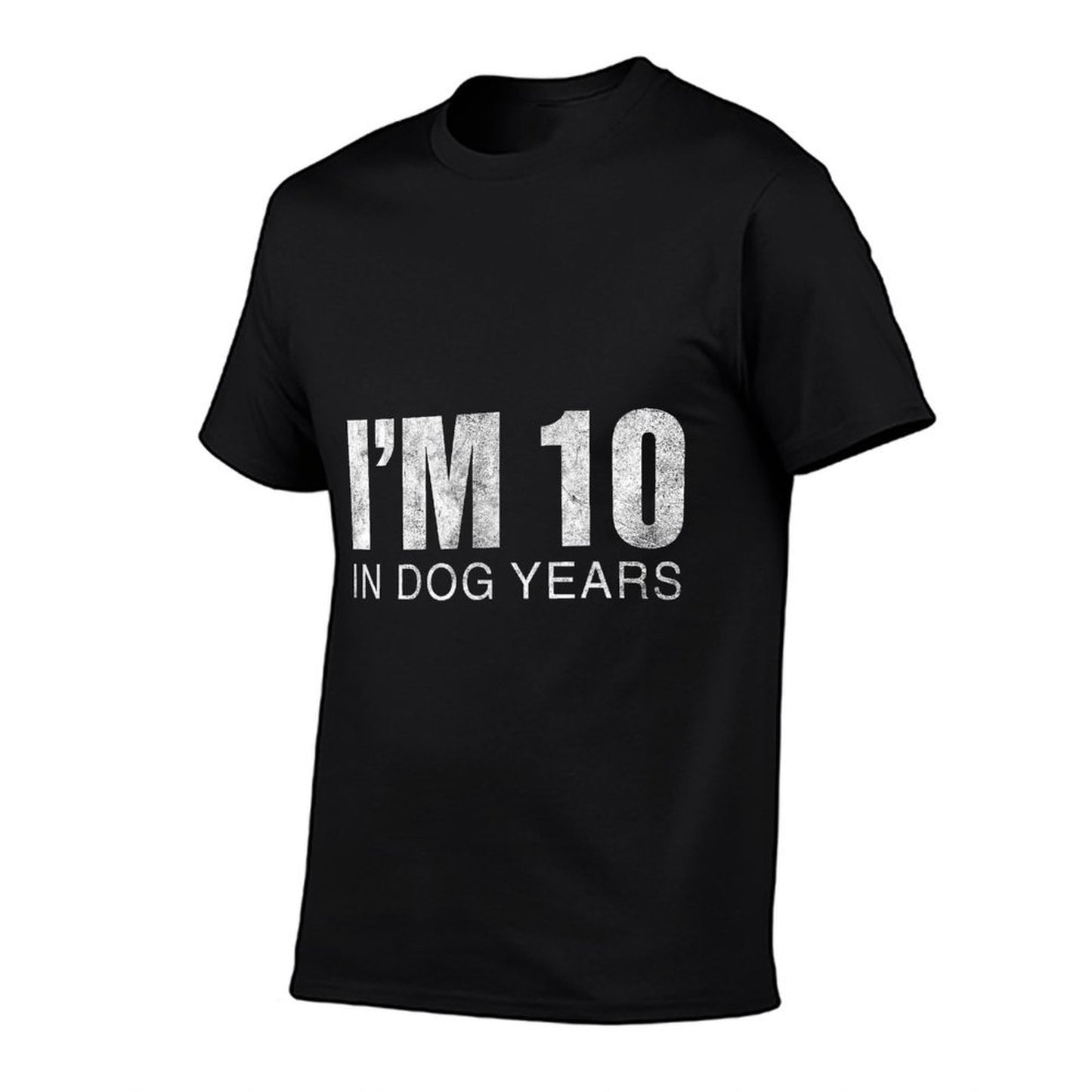I&#39;m 10 In Dog Years Funny 70th Birthday Gift T-Shirt
