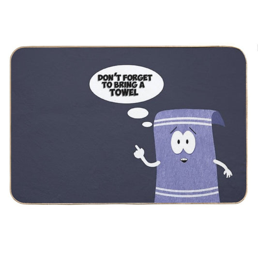 Don't Forget About Towelie Bath Mat