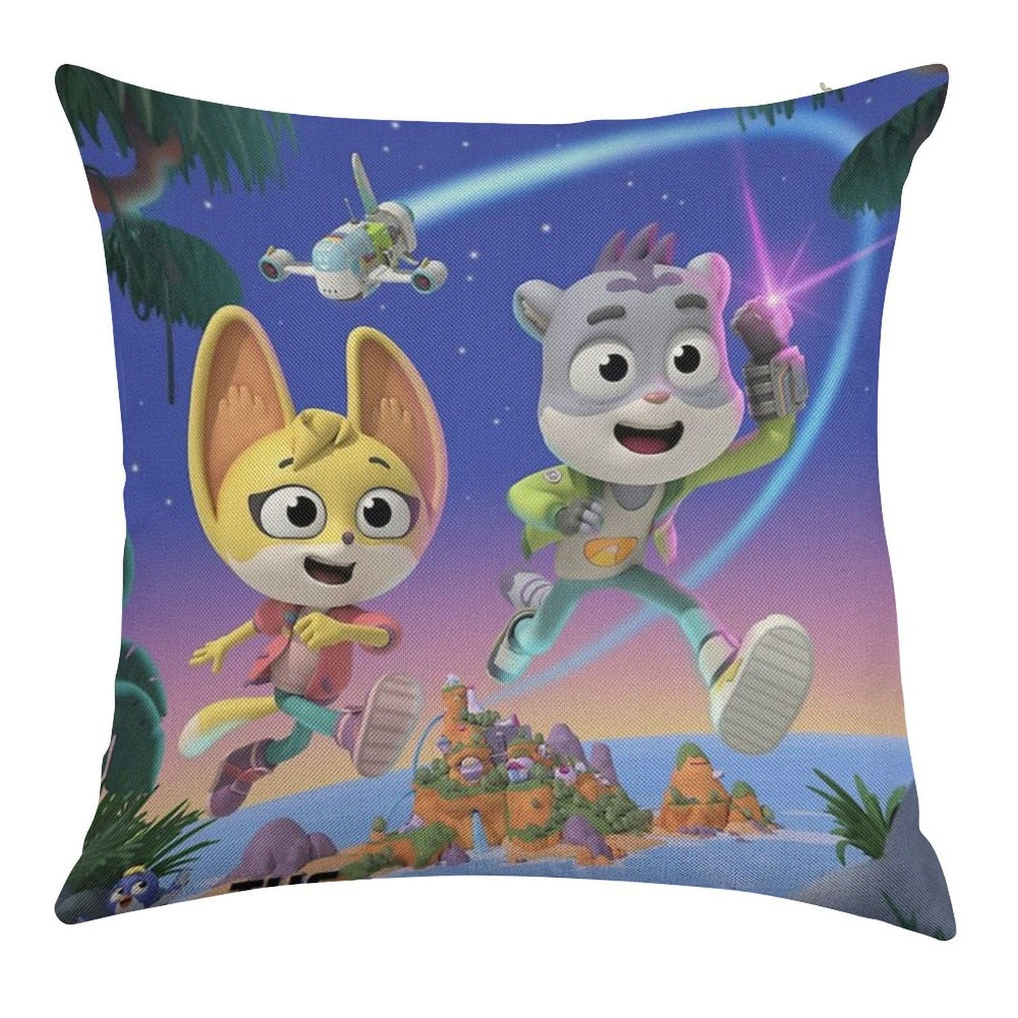 The Creature Cases Linen Throw Pillow Cover