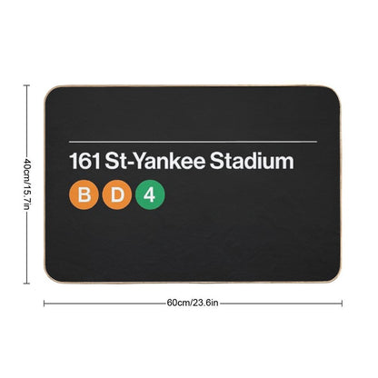 161 St Yankee Stadium Station Bath Mat
