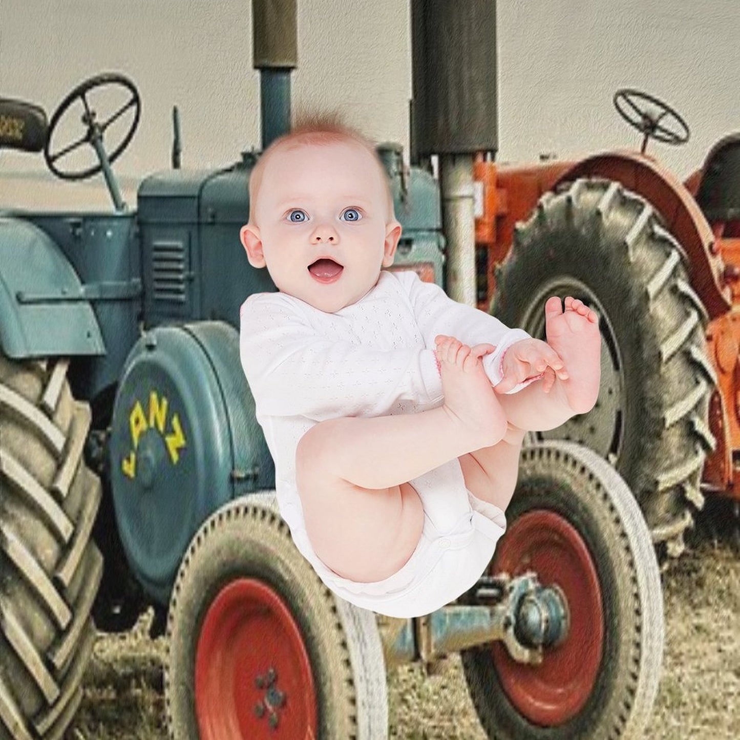 Blue Lanz Throw Blanket