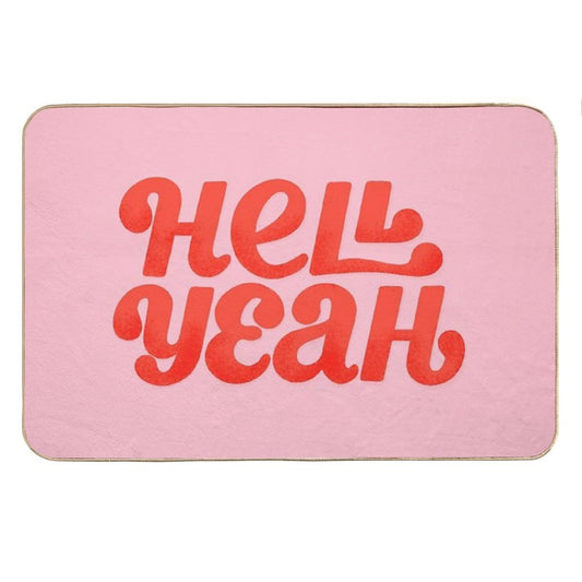 HELL YEAH Bath Mat