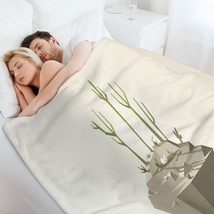 Piece of Desert Throw Blanket