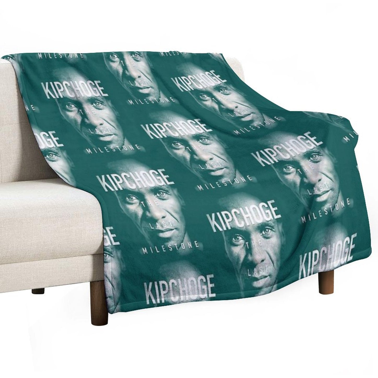 Kipchoge The Last Milestone Throw Blanket