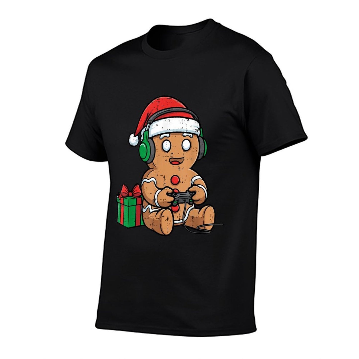 Christmas Gingerbread Gamer Xmas Gaming Boys Kids Youth Men  Affordable Price T-Shirt