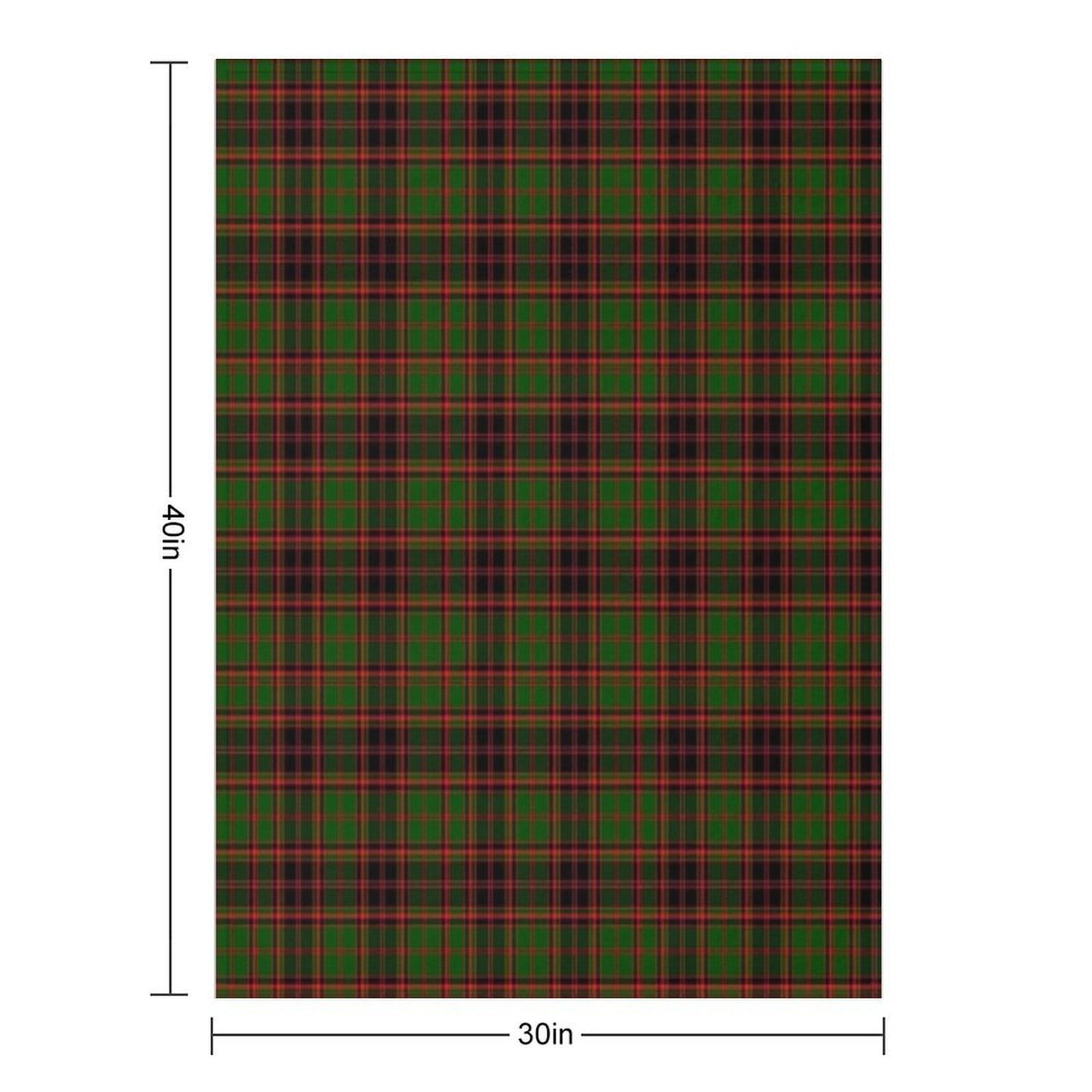 Clan Buchan Tartan Throw Blanket