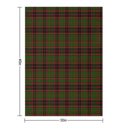 Clan Buchan Tartan Throw Blanket