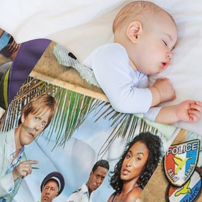 BBC Death in Paradise Throw Blanket