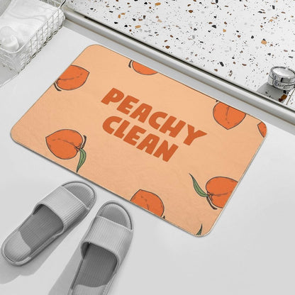 Peachy Clean Bath Mat