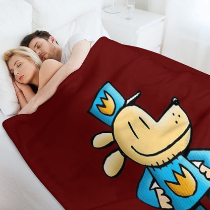 Dogman Throw Blanket