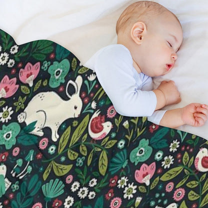 Forest Friends Throw Blanket