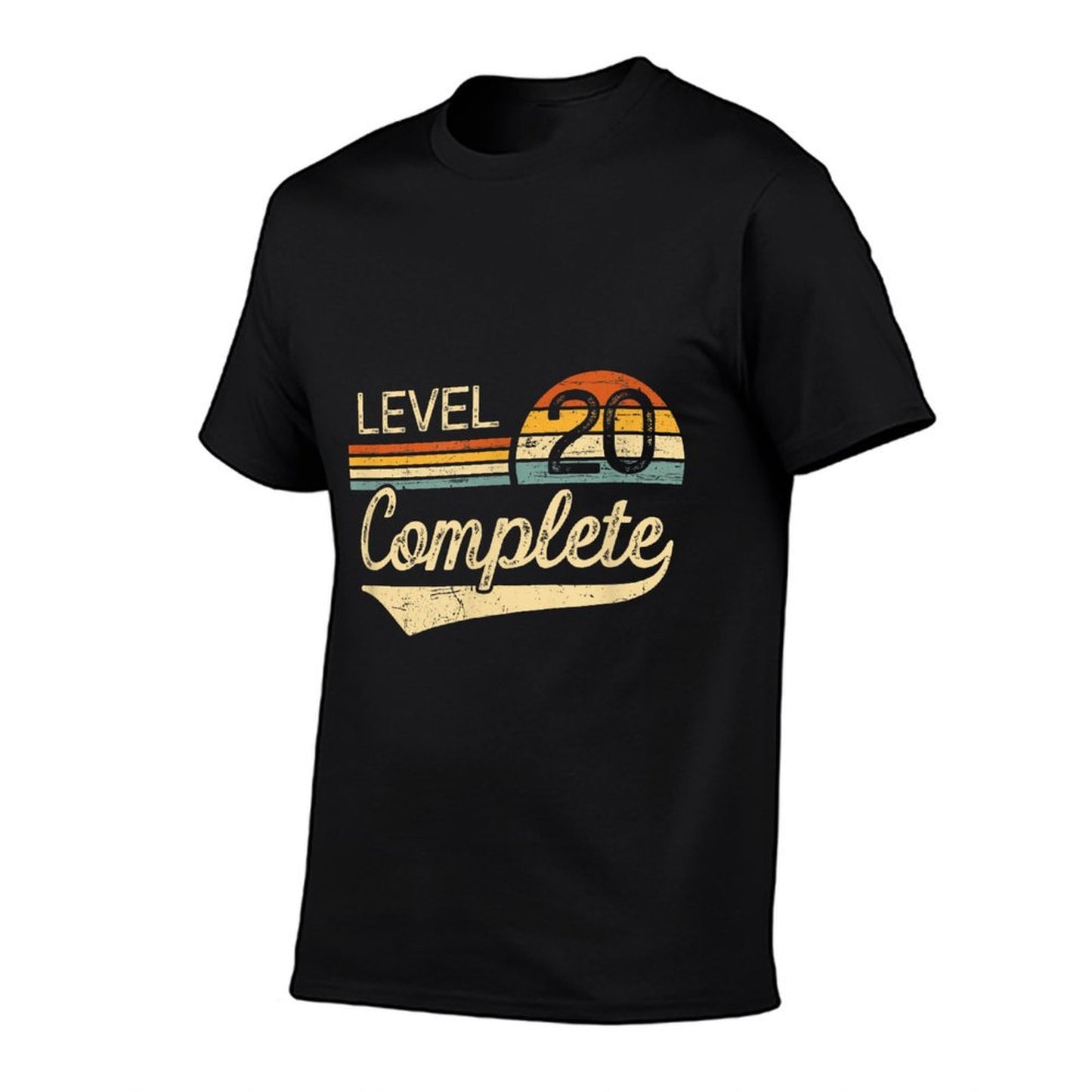 Level 20 Complete Vintage 20th Wedding Anniversary T-Shirt