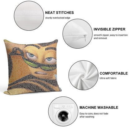 Barry B Benson IS The Bee Movie Script Soft Gift Ready Throw Pillow