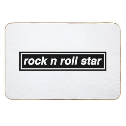 Rock N Roll Star - OASIS Band Tribute - MADE IN THE 90s Bath Mat