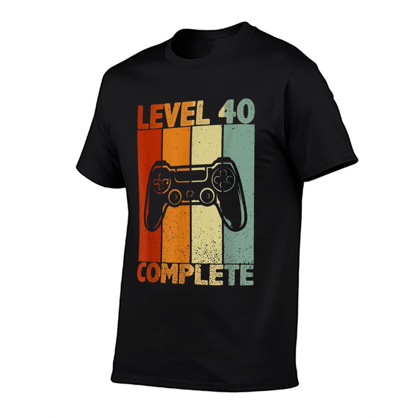 Level 40 Complete Gaming Lover Men Women 40th Birthday Gift  Polyester Blend T-Shirt