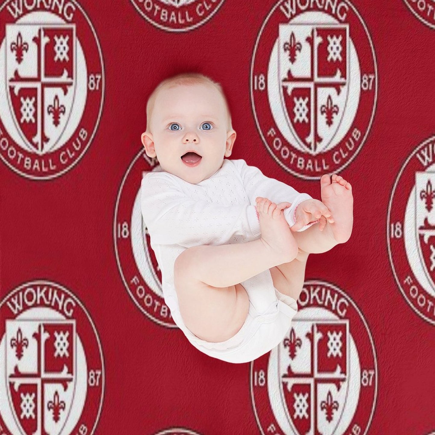 WOKING FC Throw Blanket