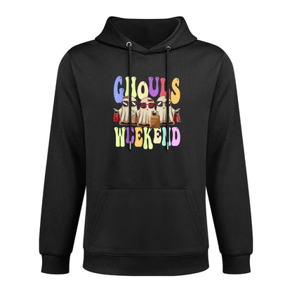 Ghouls Weekend Women Spooky Ghost Halloween Girls Trip Layering Staple Hoodie