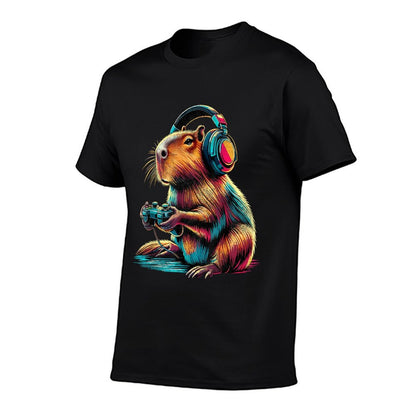 Capybara Funny Video Games Capybara T-Shirt