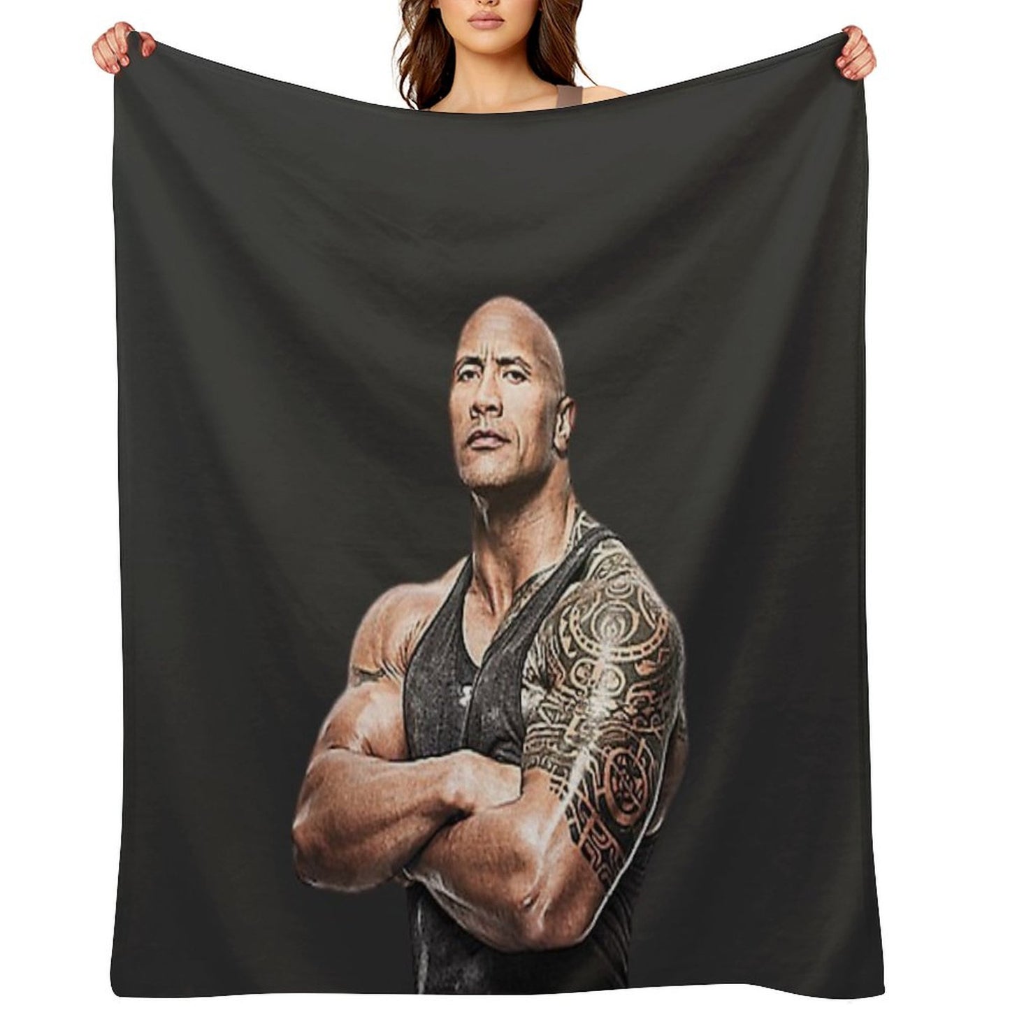 CAN YOU SMELL WHAT THE ROCK IS COOKING Throw Blanket