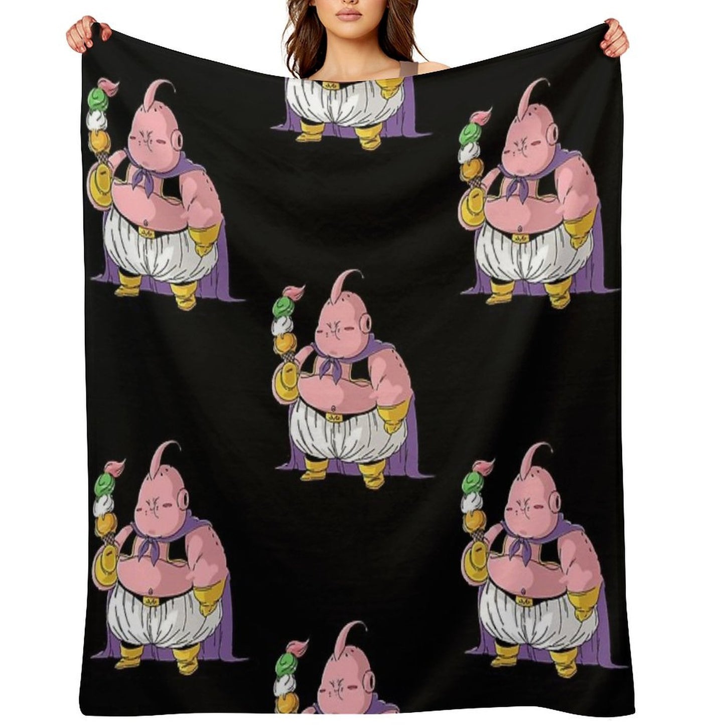 Majin Buu Throw Blanket