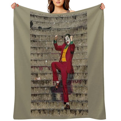 Joker Dance Throw Blanket