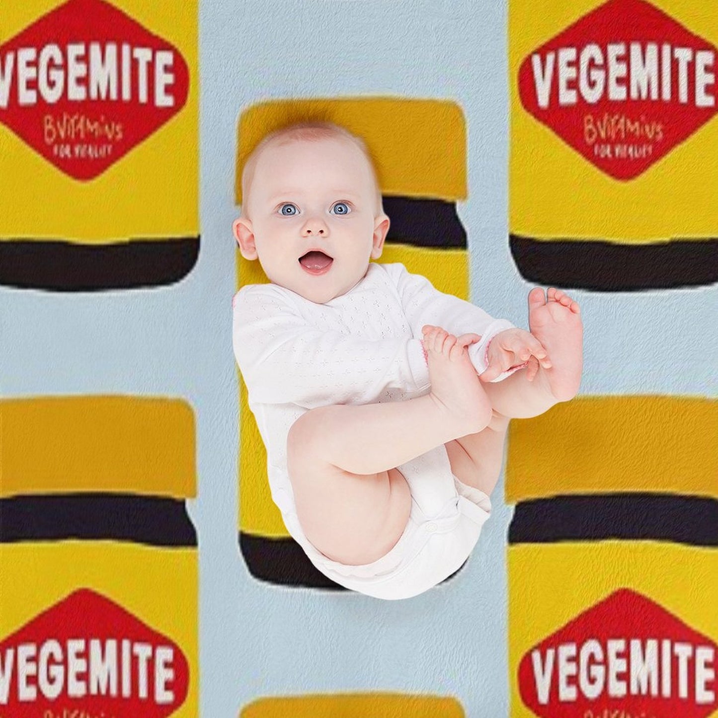 Vegemite Throw Blanket