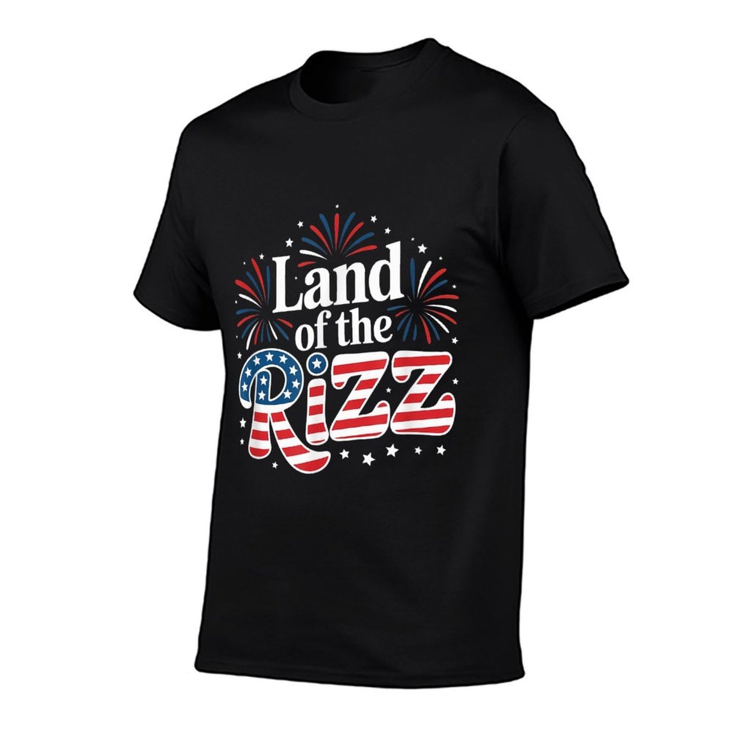 Land of The Rizz Funny Patriotic Day 4th Of July US  Eco-friendly Material T-Shirt