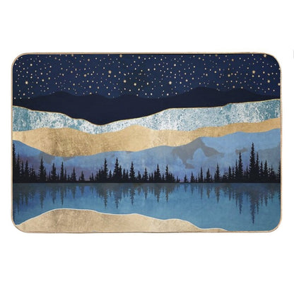 Midnight Lake Bath Mat