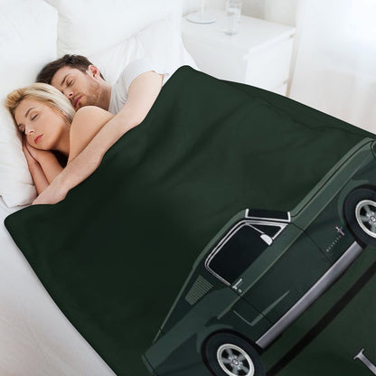 Mustang Bullitt Throw Blanket