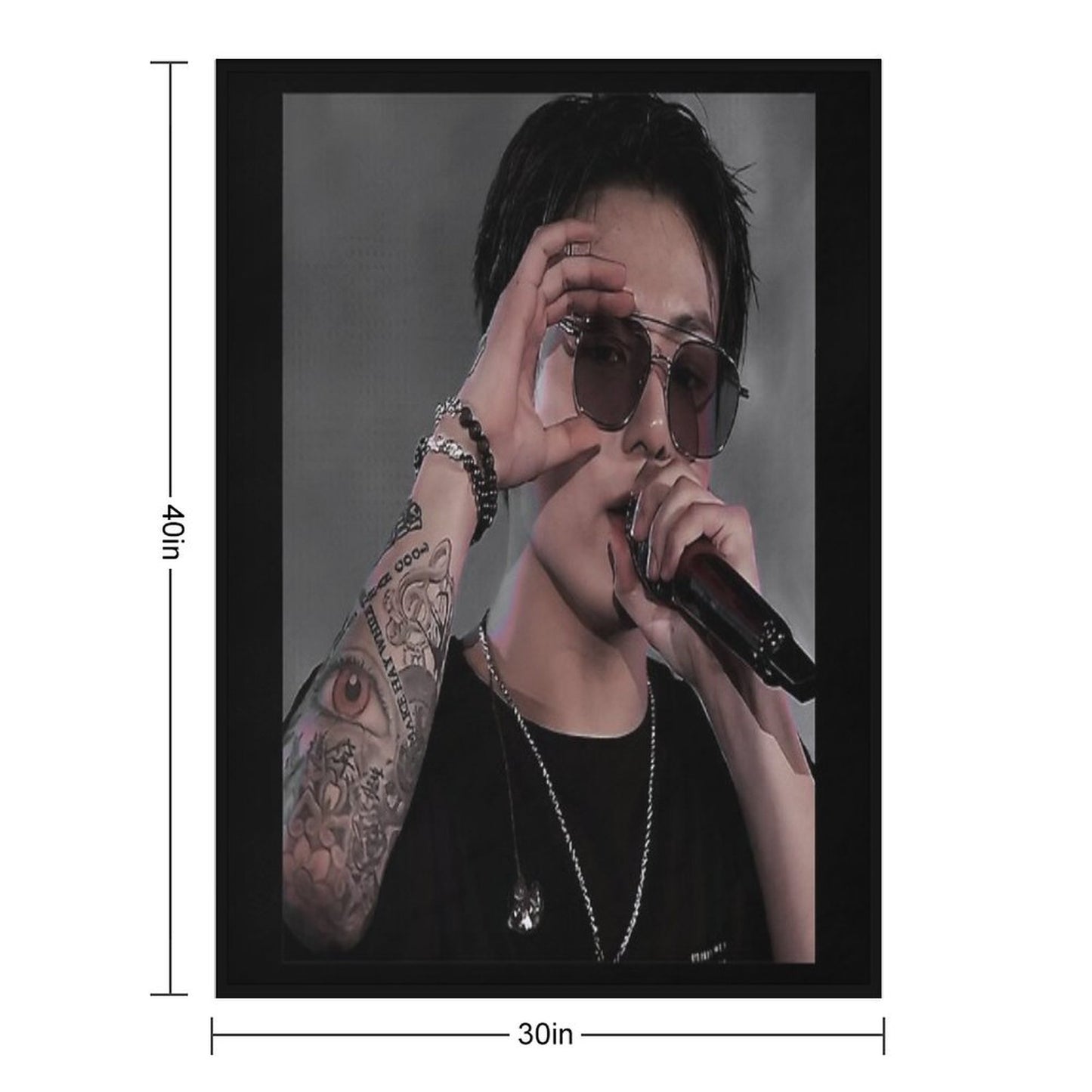 Jeon Jungkook Throw Blanket