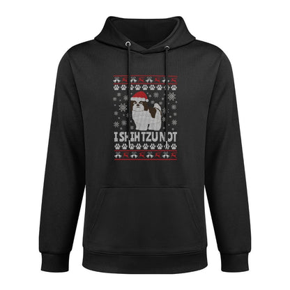 Shih Tzu Ugly Christmas - I SHIH Tzu Not Sweatshirt Shrink-Resistant Hoodie
