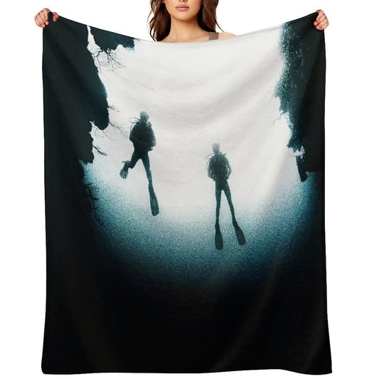 Deep Dive Throw Blanket