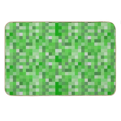 Minecraft Creeper Texture Bath Mat