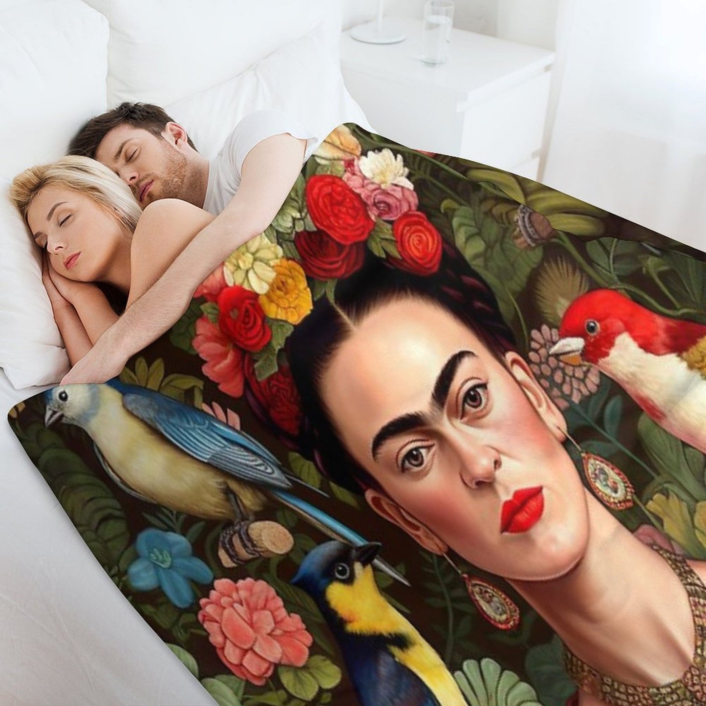 Frida Kahlo 7 Throw Blanket