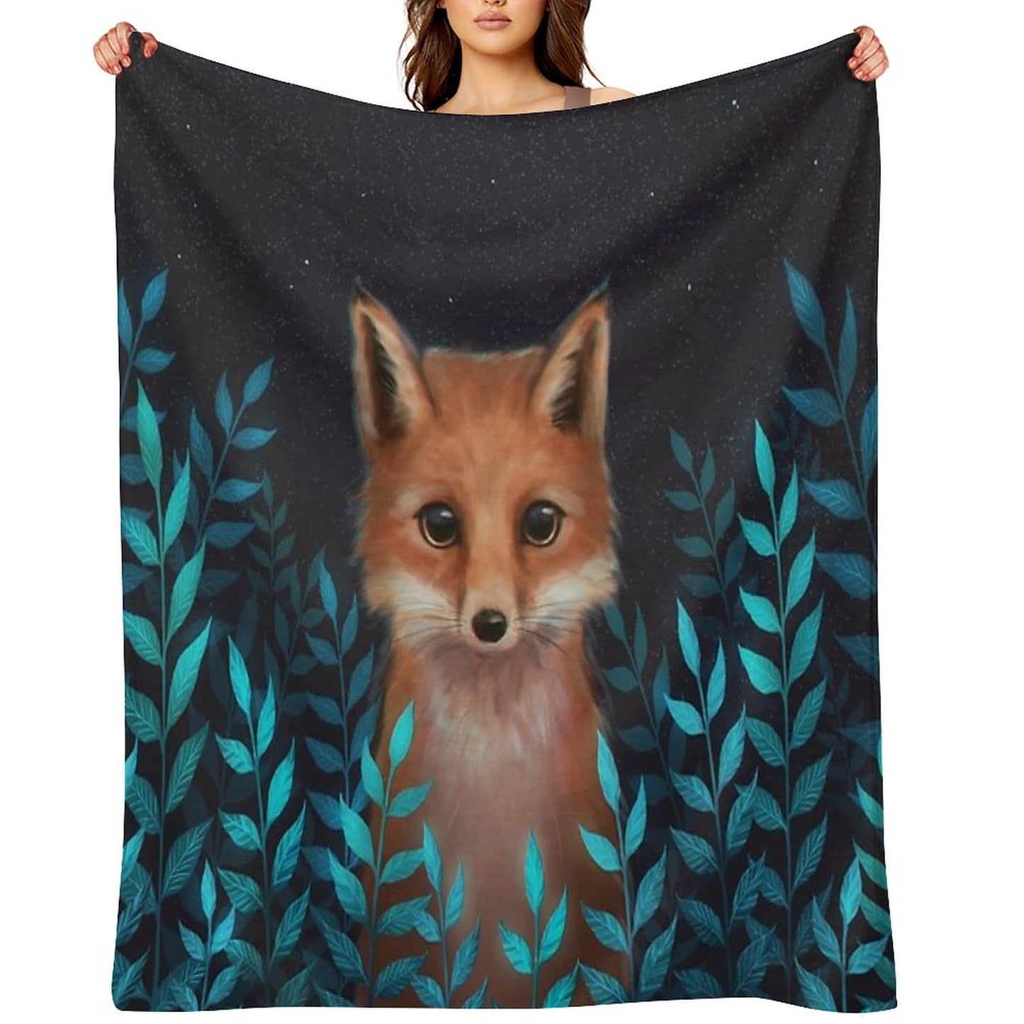 Fox Throw Blanket
