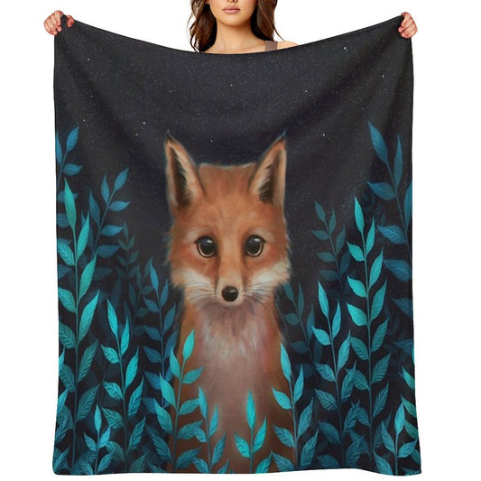 Fox Throw Blanket