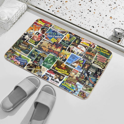 Vintage Horror Bath Mat