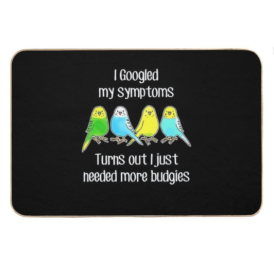Need More Budgies Bath Mat