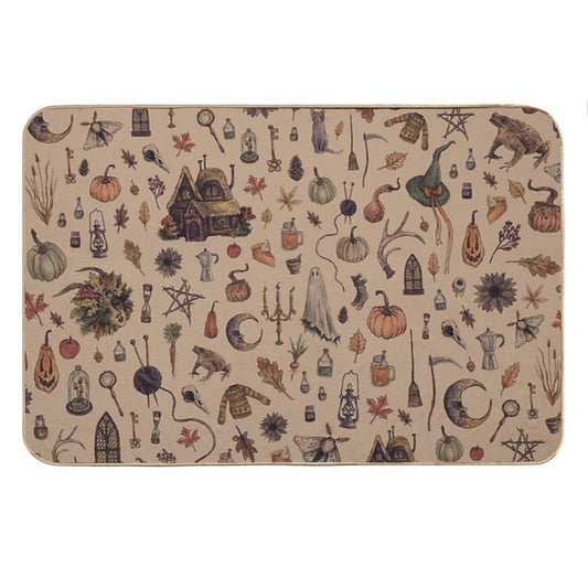 Rustic Brown Cozy Crone Bath Mat