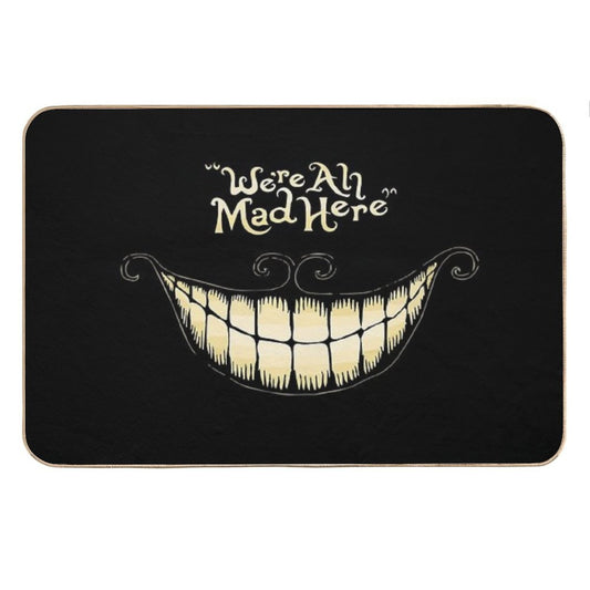 Alice-We're All Mad Here Bath Mat
