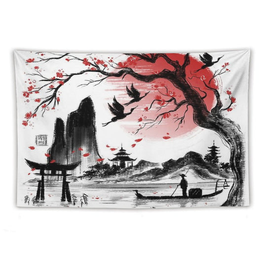 Japan Dream Tapestry