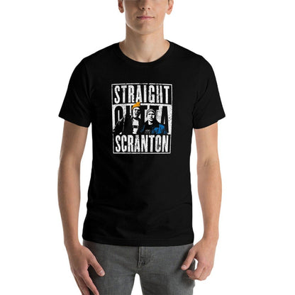Straight Outta Scranton - Lazy Scranton  Eco-friendly Material T-Shirt