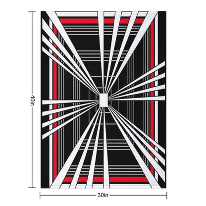 Tesla Plaid Mode Throw Blanket