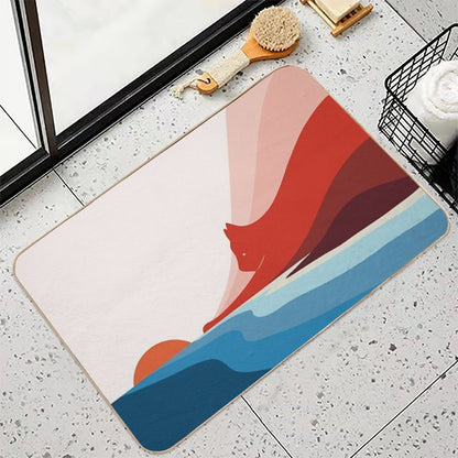 Cat Landscape 6 Bath Mat