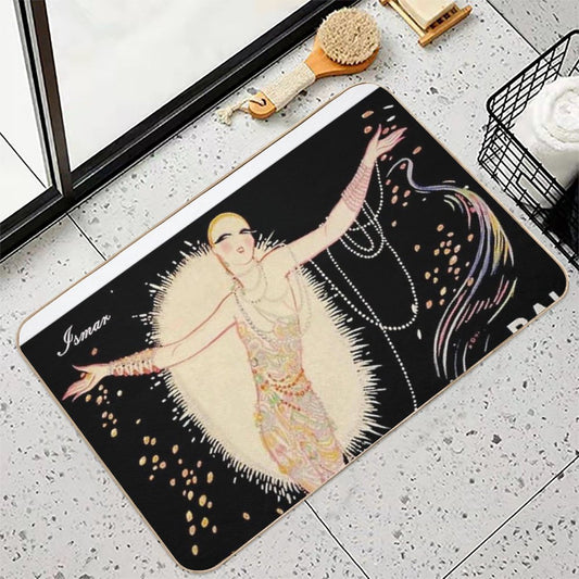 BAL PETITS LITS BLANCS  Vintage 1928 Opera Print Bath Mat