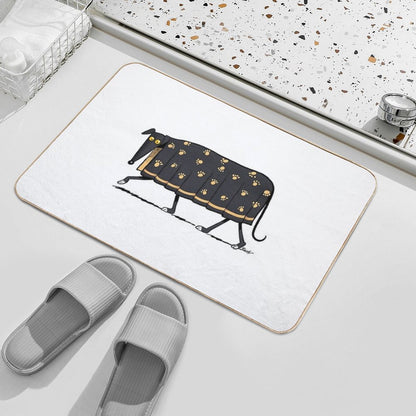 Hound of The Blankyvilles Bath Mat