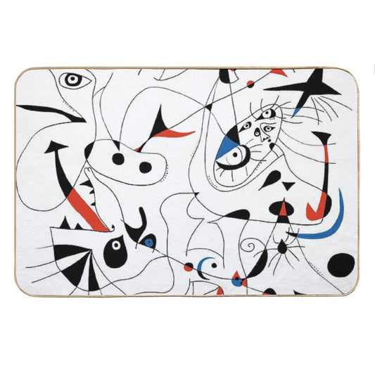 Joan Mirò #5 Bath Mat