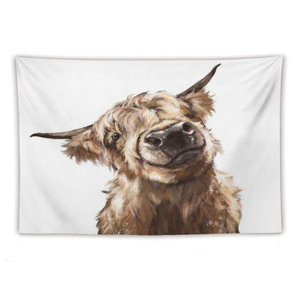 Highland Cow Tapestry