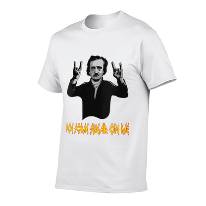 Womens Funny Edgar Allen Poe Some Sugar On Me Poet Literature Gift  Slim-fit Cut T-Shirt