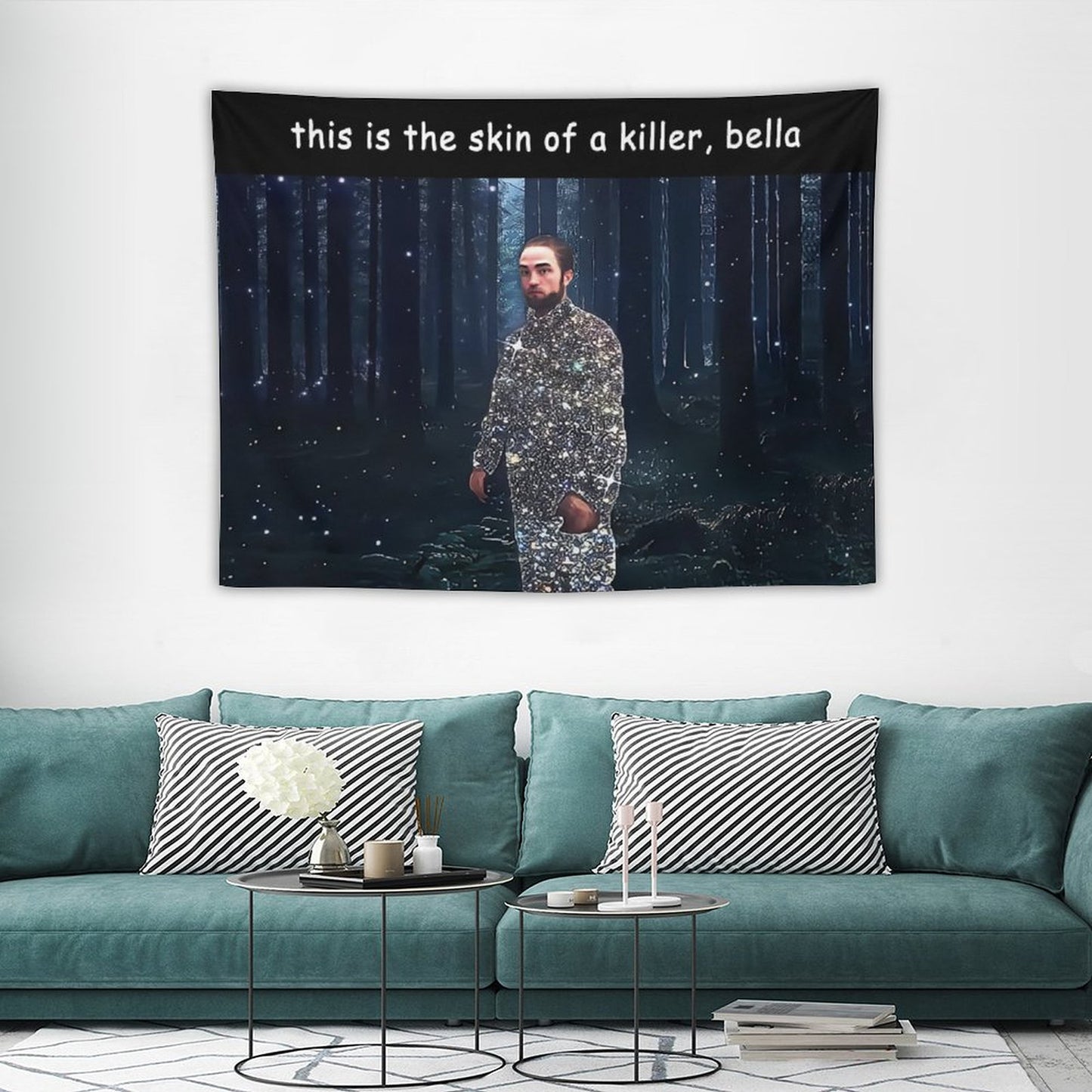 This Is The Skin Of A Killer Bella Tapestry